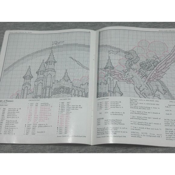 Stoney Creek Cross Stitch Collection Magazine Vol 6 Number 2 Mar/April 1994 Pape - Picture 6 of 8